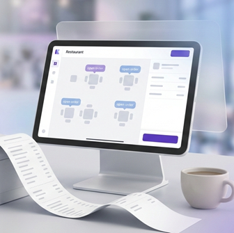 Adisyon programı akışı masa açma sipariş ekleme ödeme